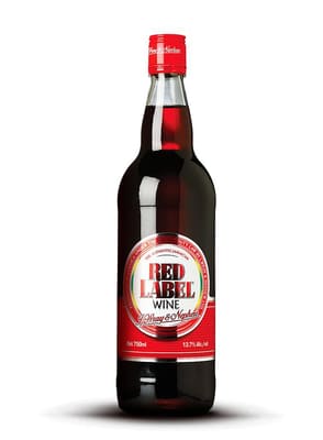 Red Label Aperitif Wine 750 mL