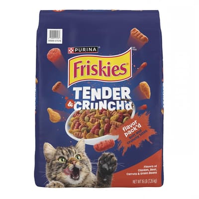 Friskies Cat Food 7.25 kg / 16 lb