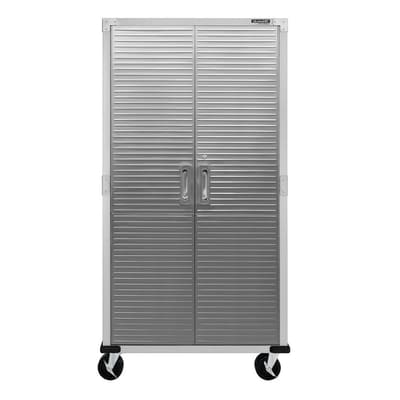 UltraHD Home by Seville Classics Tall Garage Storage Cabinet