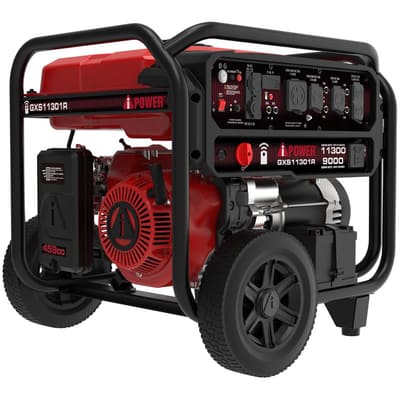 A-iPower Portable Generator with Remote Control and Carbon Monoxide Sensor