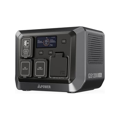 AiPower Portable Power Station with Fast Charging 1 200 W