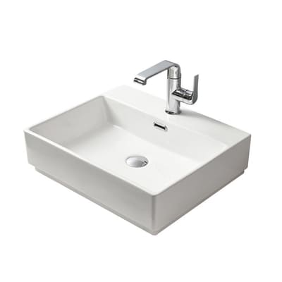 Moorefield Vienna Double-Mount Bathroom Sink and Faucet Set