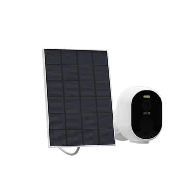 Nexxt Solutions Outdoor Security Camera with Solar Panel