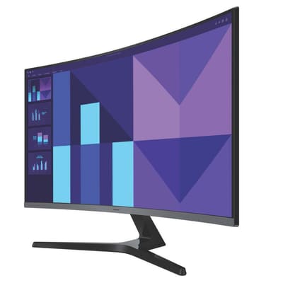 Samsung Monitor 81.28 cm / 32" Inches Curved S39GD LS49DG956SNXGO