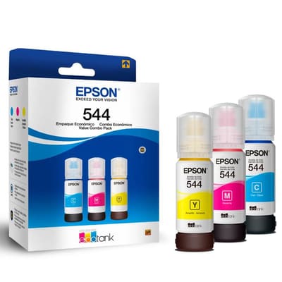Epson 3-Color Printer Ink Bottles