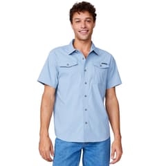 Free Country Men's Short-Sleeve Nylon Shirt