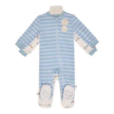 Milkberry One-Piece Sleepers with Zipper for Baby Boys 2 Units