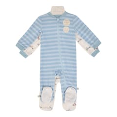 Milkberry One-Piece Sleepers with Zipper for Baby Boys 2 Units