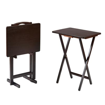 Selection Folding Tray Tables 3 Pieces