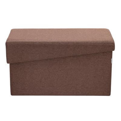 Seville Upholstered Storage Ottoman and Footrest 71.12 cm x 38.1 cm x 38.1 cm / 28" x 15" x 15"