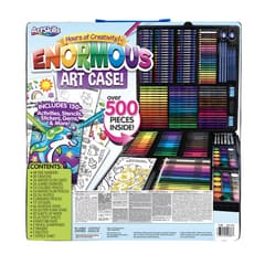 ArtSkills Art Set with Markers, Colored Pencils, Paints, and Accessories 500 Pieces
