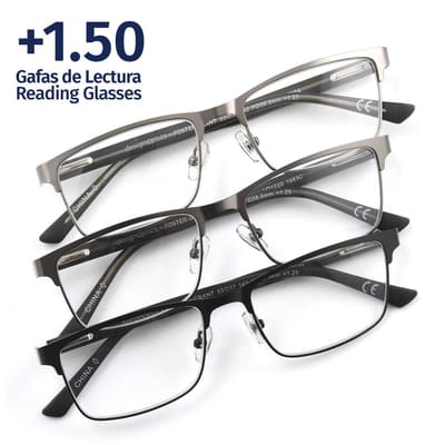 Foster Grant +1.50 Kyne Lyden Reading Glasses 3 Units