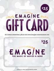 Emagine Theatres Theaters Physical Gift Card