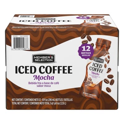 Selection Iced Coffee Mocha Drink 12 Units / 296 mL / 10 oz