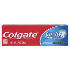 Colgate Central Sales Company Colgate Cavity Protection Fluoride Toothpaste, Great Regular, 1 Ounce