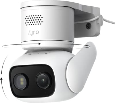 eufy Security Indoor/Outdoor Camera C31, 360° Pan &Tilt, AI AutoTracking