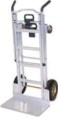 Office Realm Cosco 12312ABL1E 3-in-1 Convertible Truck 800-1000lb Cap. 21.06"w x 21.85"d x