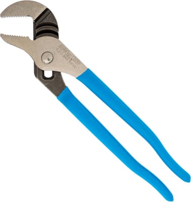 Channellock Tongue and Groove Plier 420-1.5-Inch Jaw Capacity, Straight Jaw