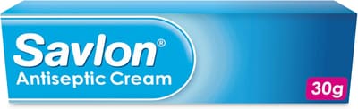 Savlon Antiseptic Cream, 30 g, Bundle of 3