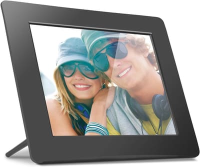 Aluratek 8 Inch LCD Digital Photo Frame with Auto Slideshow Using USB SD/SDHC (ADPF08SF)