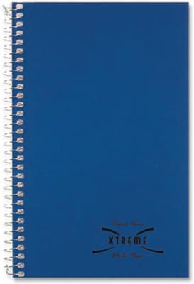 Rediform National Kolor Kraft Cover Notebook, College Ruled, Blue, Bundle of 5