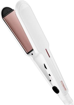 Conair Hair Straightener, Double Ceramic, 1" Extra-Wide Plates