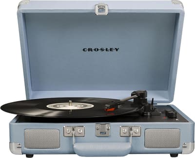Crosley CR8005F-TN Cruiser Plus Record Player, Tourmaline