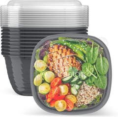 Bentgo Prep Food Storage Bowls with Lids, 10 Pack, PFAS & BPA-Free, Bundle of 2