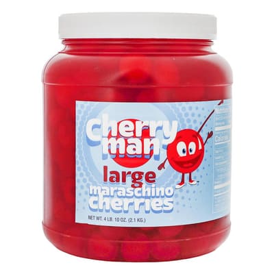 CherryMan Maraschino Cherries 2.1 kg / 74 oz
