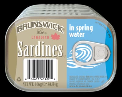 Brunswick Sardines in Water 5 Units / 84 g