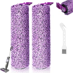 Herosky 2PCS SD201 Brush Roller Fit for Shark Steam Pickup 3-in-1 Steam Mop SD201, Bundle of 2