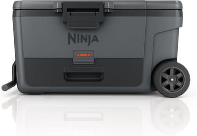 Ninja FrostVault 65qt Cooler with Wheels, Dry Storage, Charcoal Gray