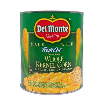 Del Monte Whole Kernel Corn 3 kg / 6.6 lb