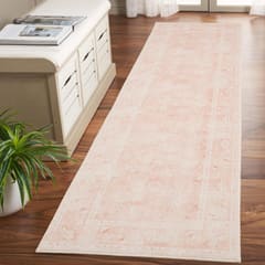 LIMON HOME Pink Boho Runner Rugs for Hallway Kitchen Bathroom Washbale Non Slip Entryway, 72 Inch