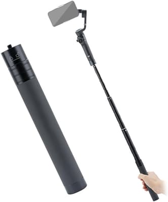 Generic 17.1" / 43cm Gimbal Extension Selfie Stick, Bundle of 5