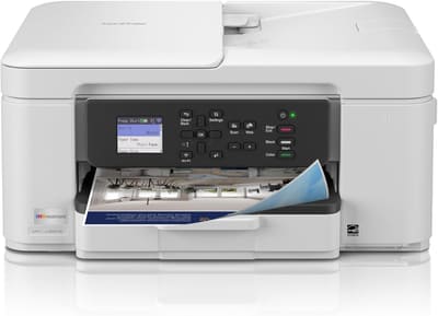 Brother INKvestment 1365 Wireless Color Inkjet All-in-One Printer with Automatic Duplex