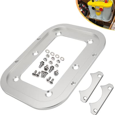 joytrace Billet Aluminum Battery Hold-Down Tray Kit