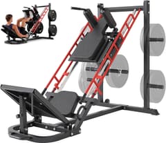 Dripex Leg Press Hack Squat Machine Combo for Home Gym, Upgraded Leg Press