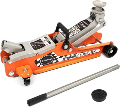 Donext 2.5 Ton Low Profile Racing Floor Jack, Heavy Duty Steel Construction, Lifting Range