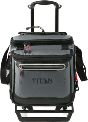 Titan by Arctic Zone 60 Can Cooler with Wheeled Cart, Ice Up to 3 Days
