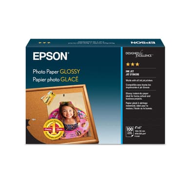 Epson Photo Paper Glossy, Bundle of 7