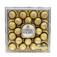 Ferrero Rocher Hazelnut & Chocolate Cream Filled Chocolates 24 Units / 12.5 g / 0.4 oz