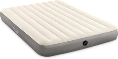 Intex 64103E Dura-Beam Standard Single-High Air Mattress, 10in, 600lb, Bundle of 2