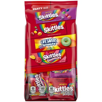Skittles and Lifesavers Assorted Candy Pack 526 g / 18.56 oz