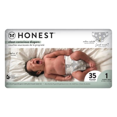 BABY, DIAPER PANDA SIZE 1 THE HONEST COMPANY 4/35CT (cropped candidate)
