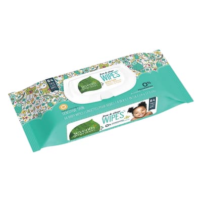 BABY, WIPES FREE & CLEAR REFILL SEVENTH GENERATION 12/64CT