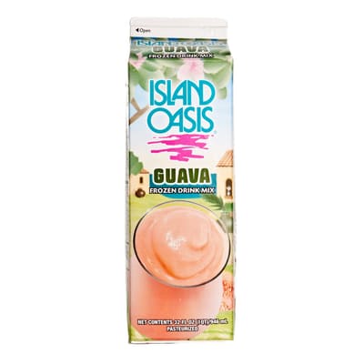 SLUSH, GUAVA ISLAND OASIS BOX 10.89KG 12/32OZ