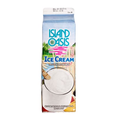 SLUSH, ICE CREAM ISLAND OASIS BOX 12/32OZ