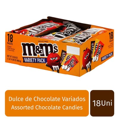 M&M's Variety Pack 18 Units