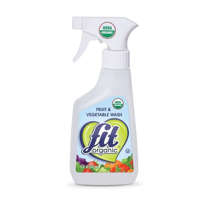 CLEANER, WASH SPRAY FIT ORGANIC 12/12OZ